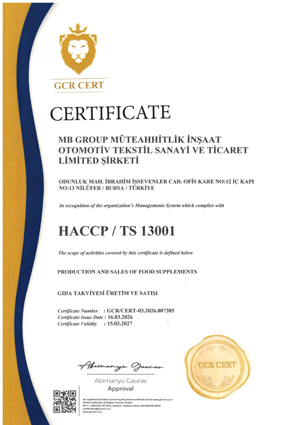HACCP-13001